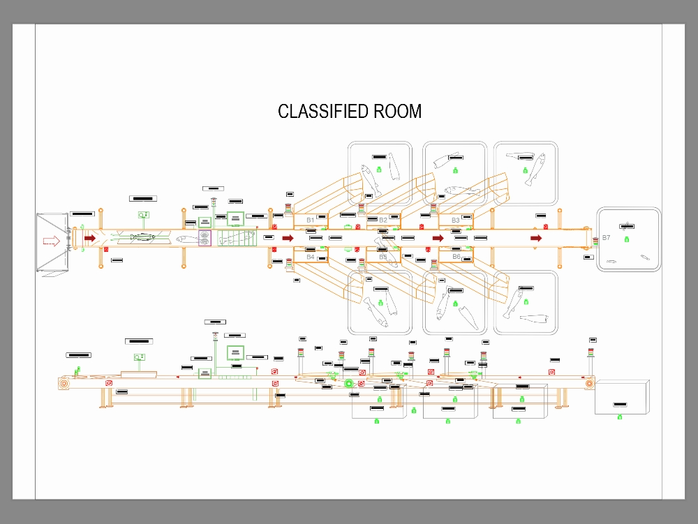Linea de proceso de salmon