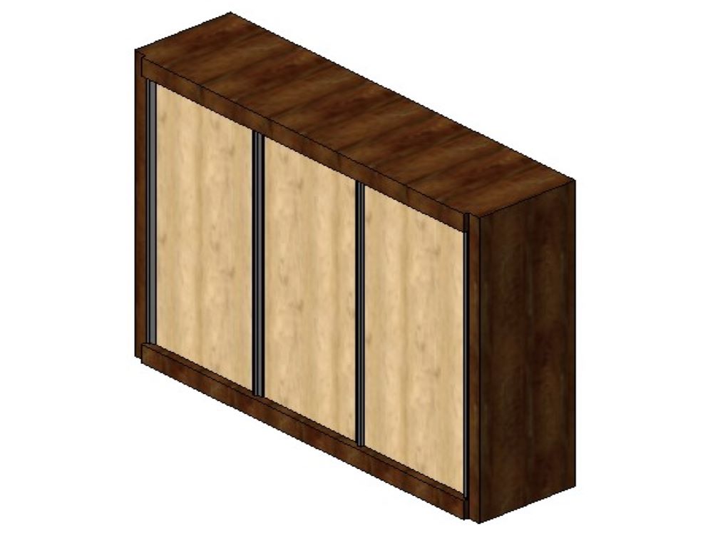 3-leaf wardrobe