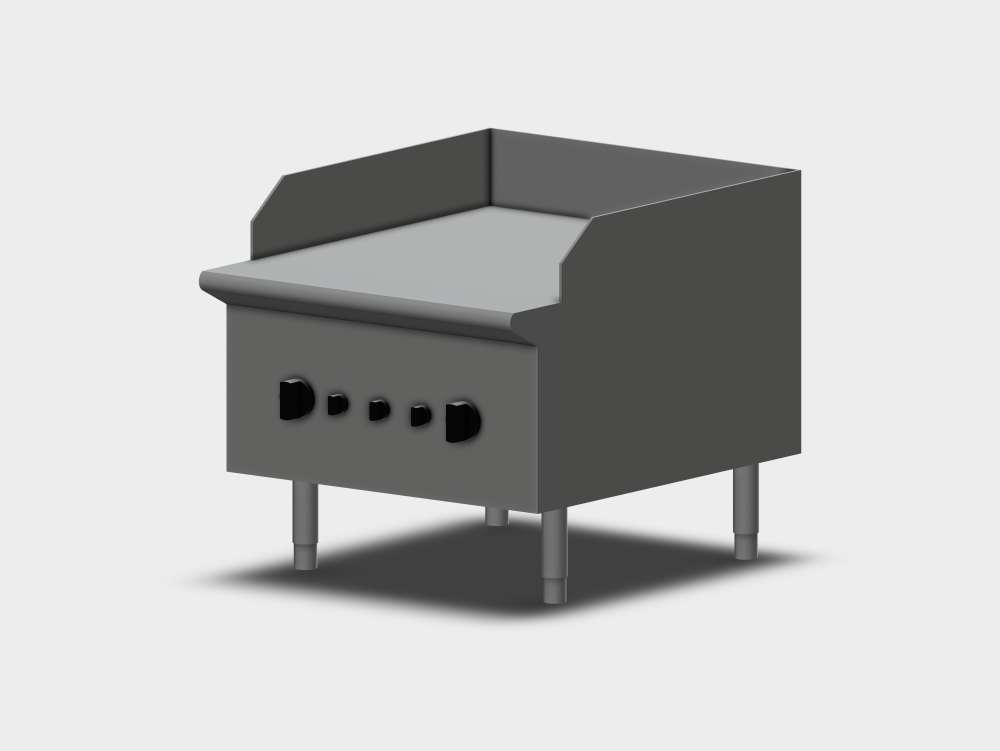 Plaque de cuisson à gaz