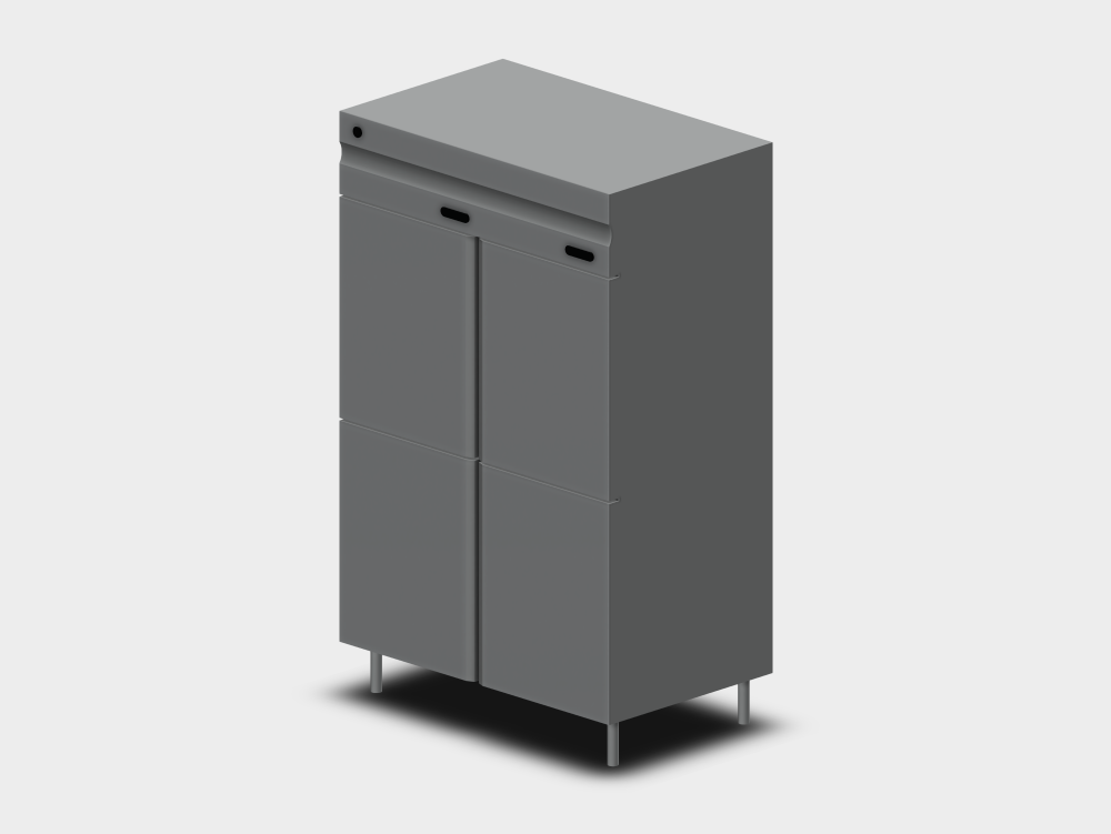 Réfrigérateur industriel à 4 portes