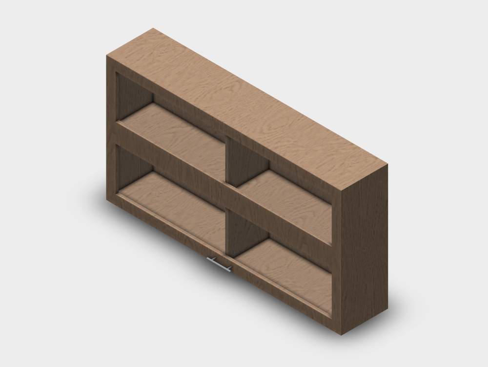 Meuble supérieur à portes battantes
