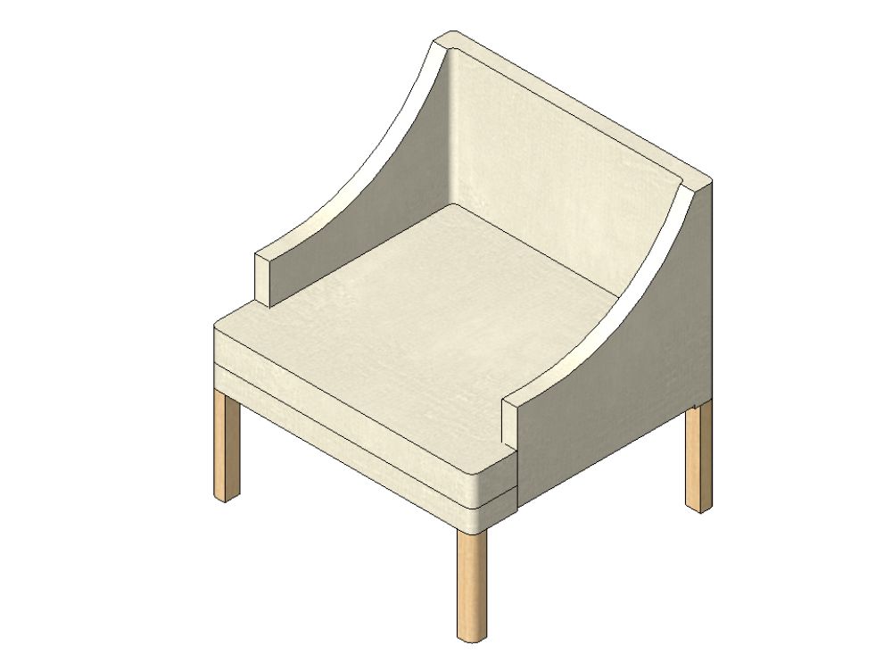Single armchair