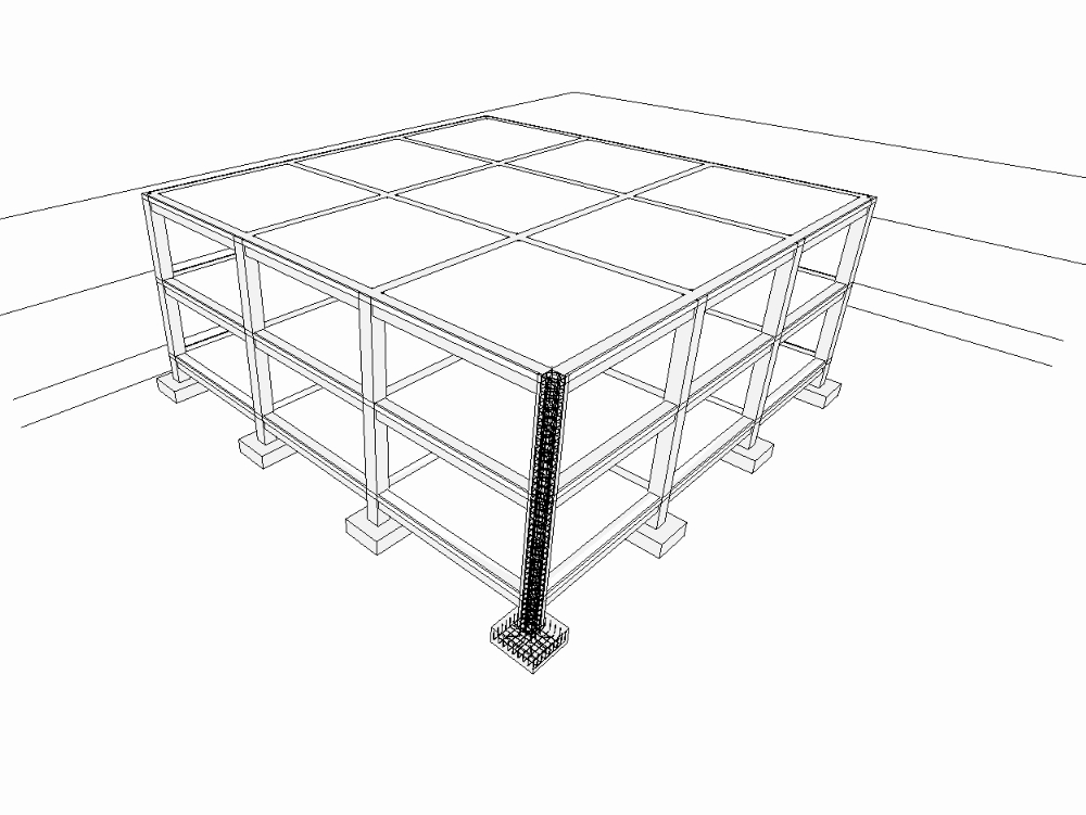 Structure en béton armé Revit
