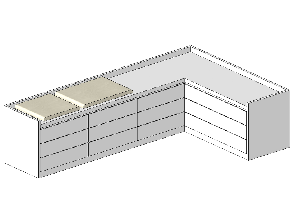 Mueble pediátrico modular