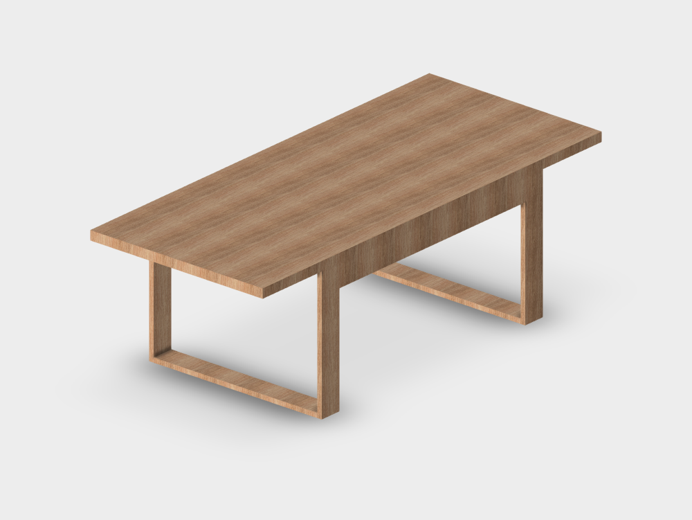 Mesa rectangular extensible