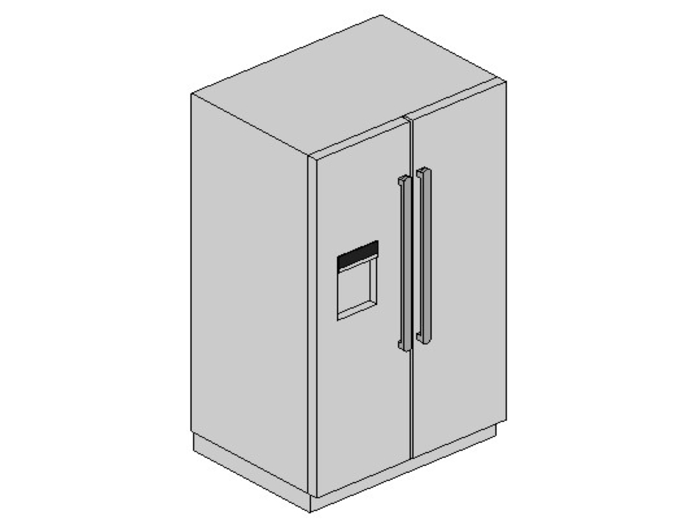 Refrigerator with dispenser