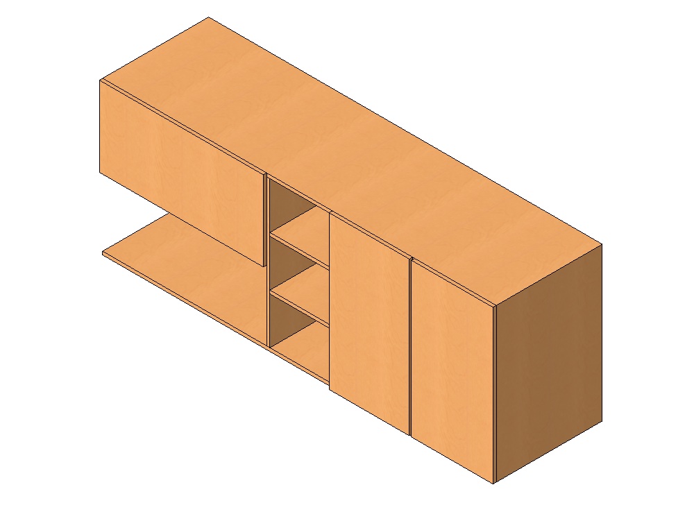 Upper Cabinet with Shelves