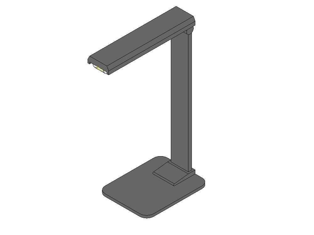 Lampe de travail à lumière directe et réglable