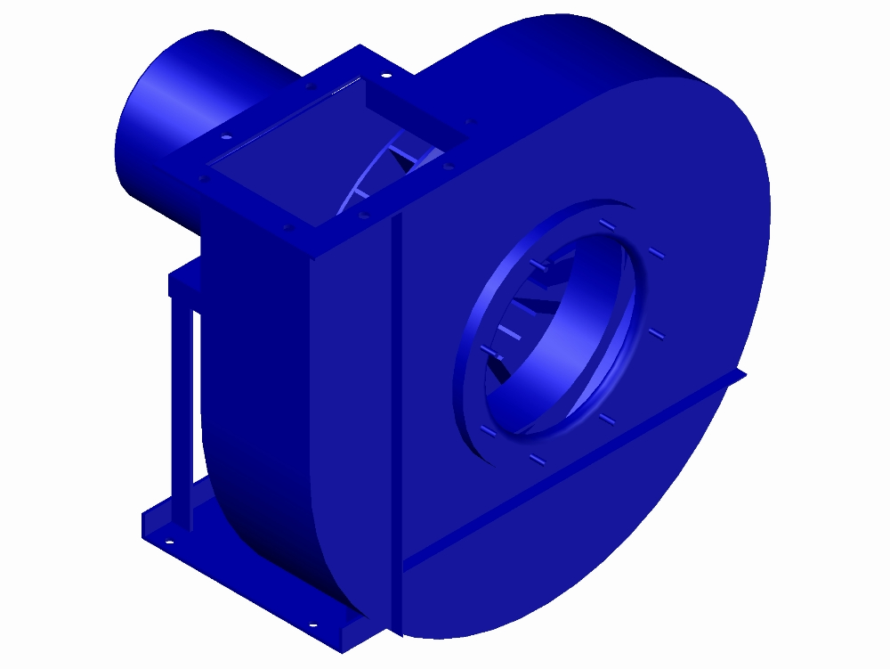 Industrial centrifugal fans