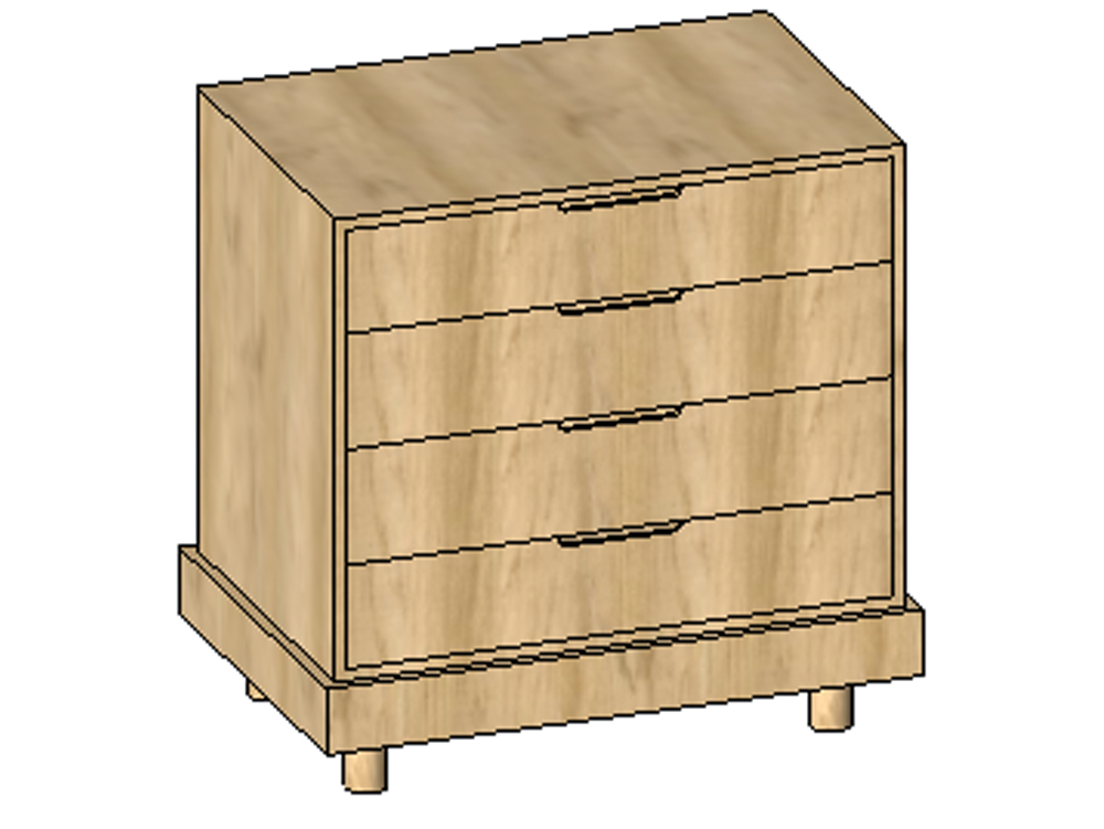 Cómoda para dormitorio