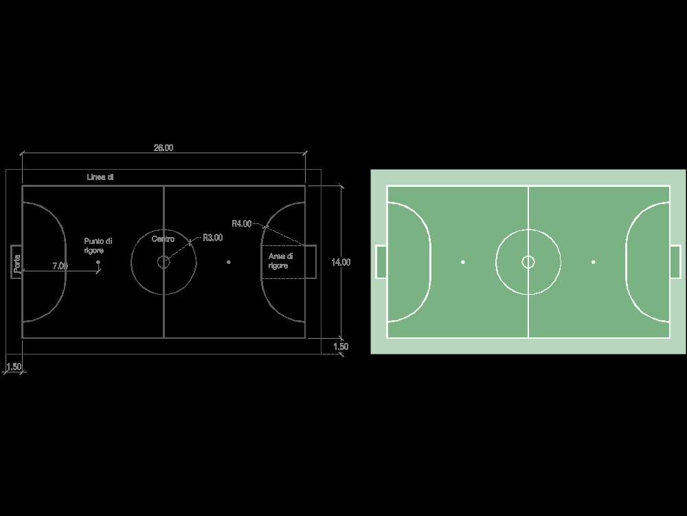 Futsal court