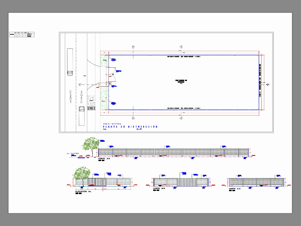 Sports slab perimeter fence