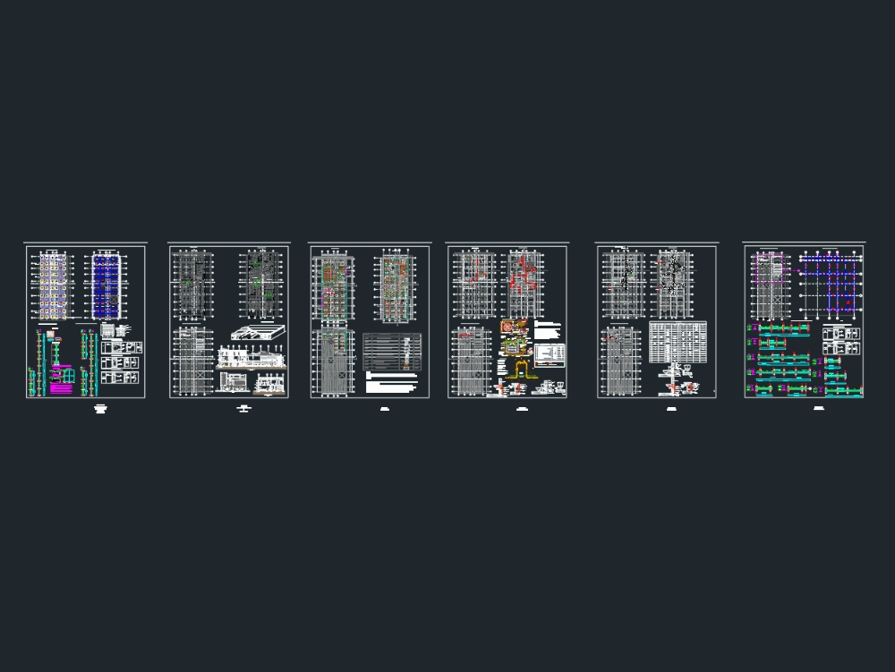 Immeuble complet d'appartements et de plusieurs zones