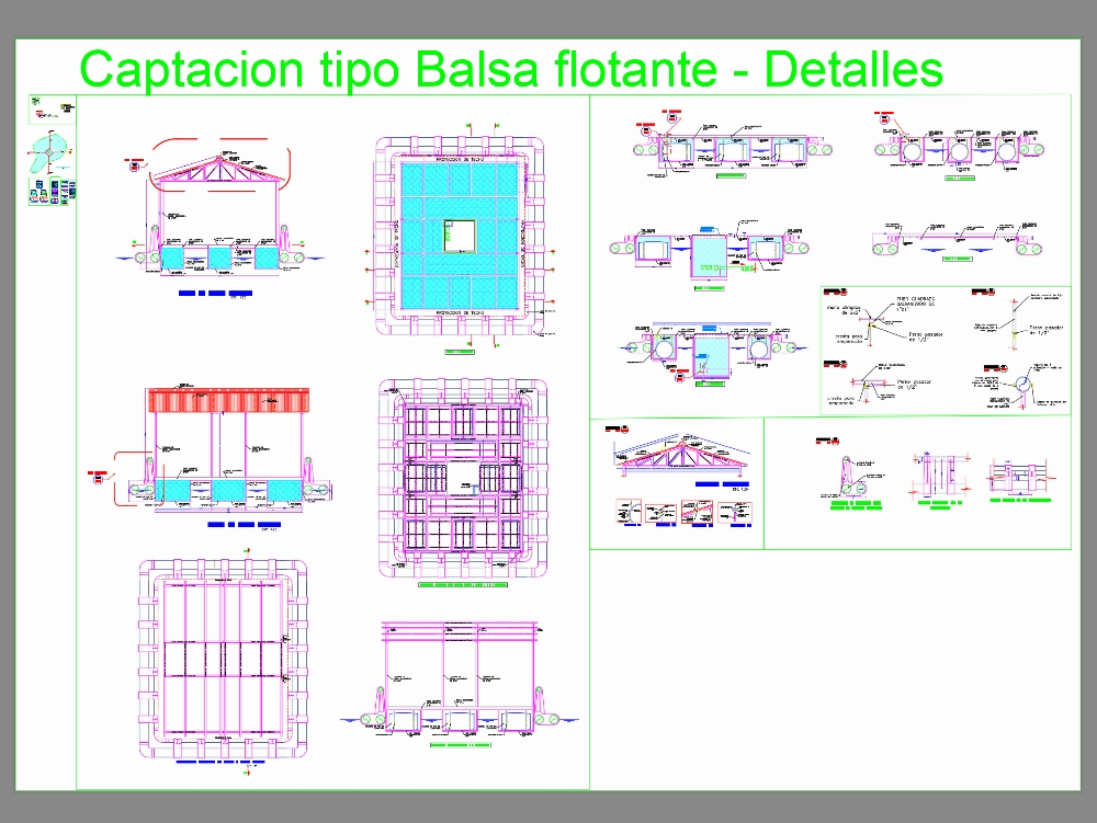 Balsa flotante