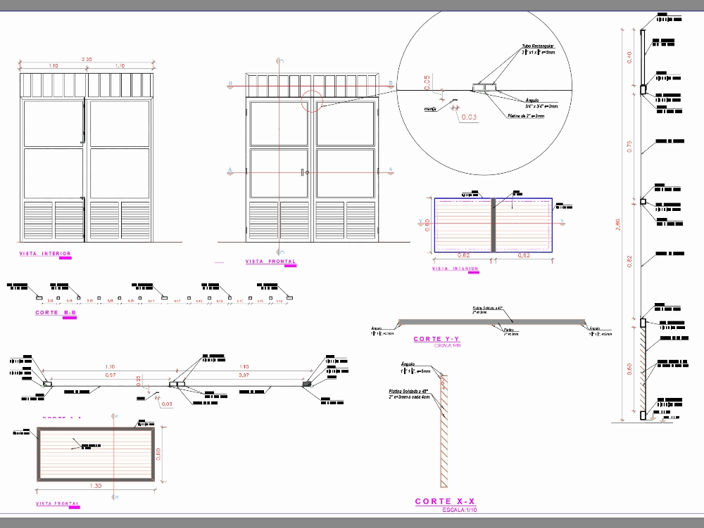 Puertas y ventanas para sub estaciones electricas
