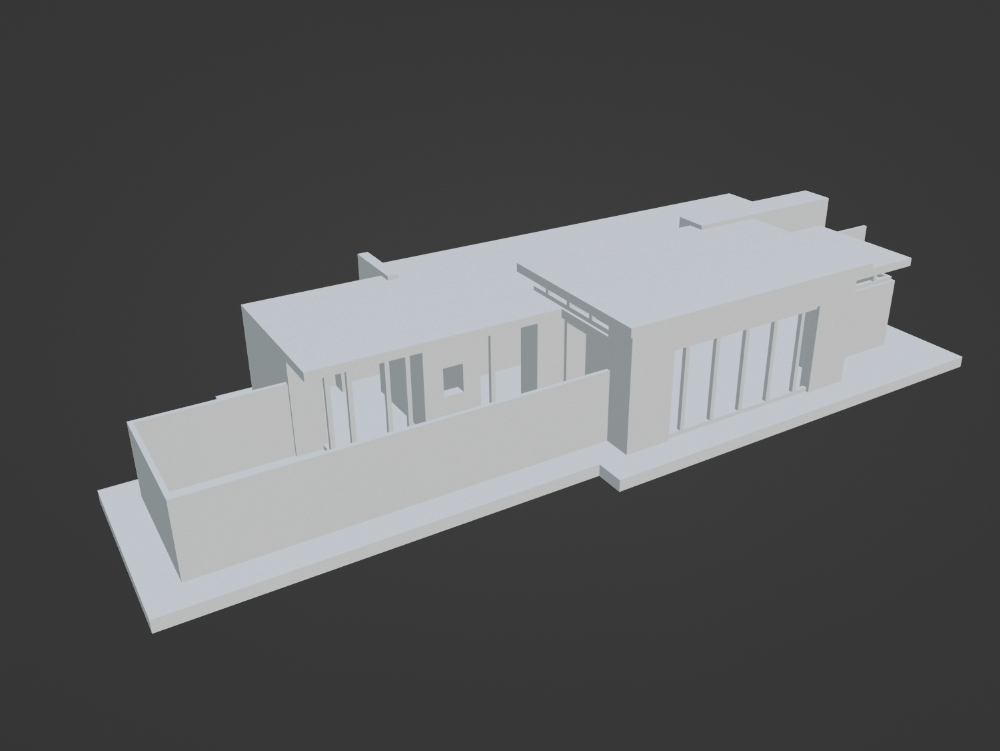 Casa Goetsch Winckler en formato STL SketchUp