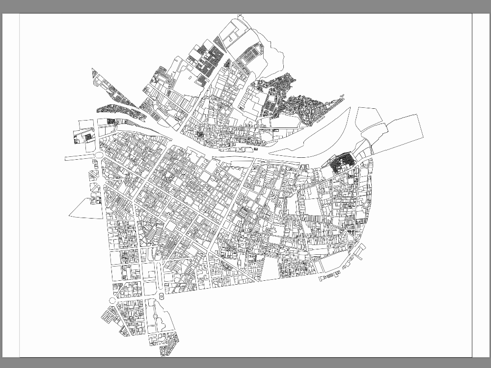 Cadastre de la clôture de Lima