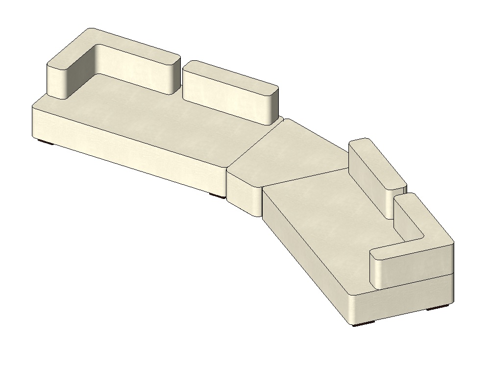 Angular Modular Sofa