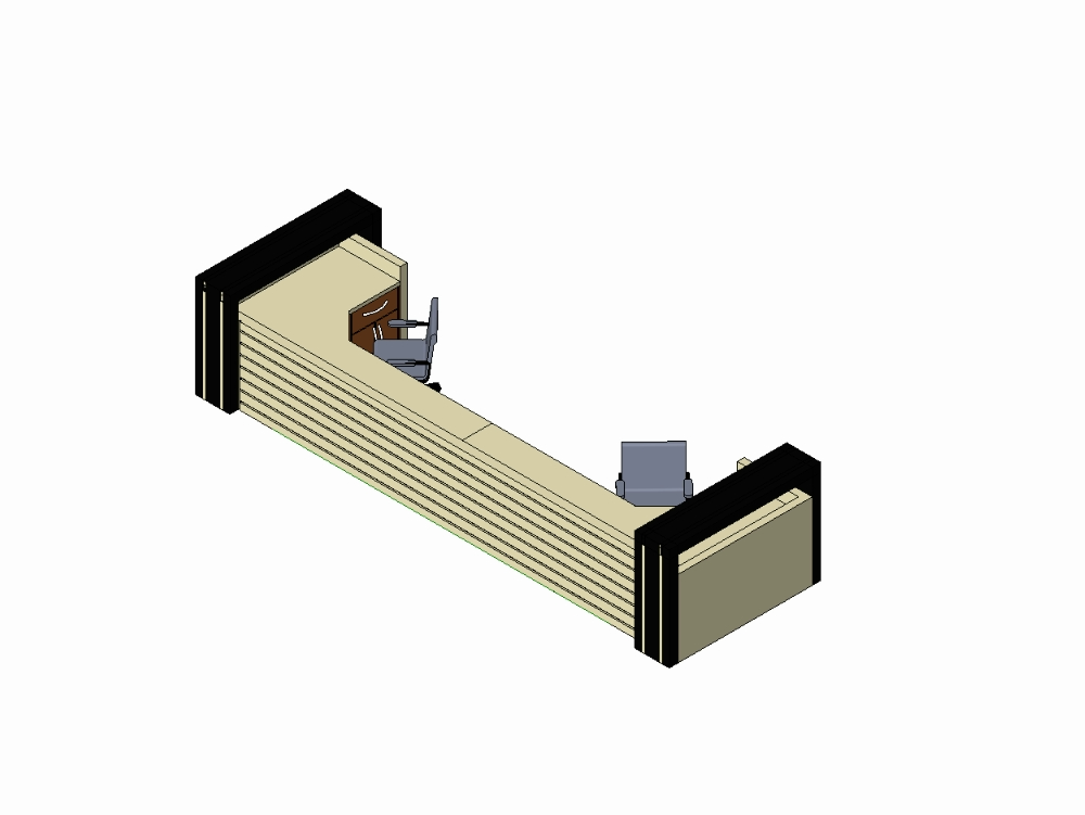 Reception desk