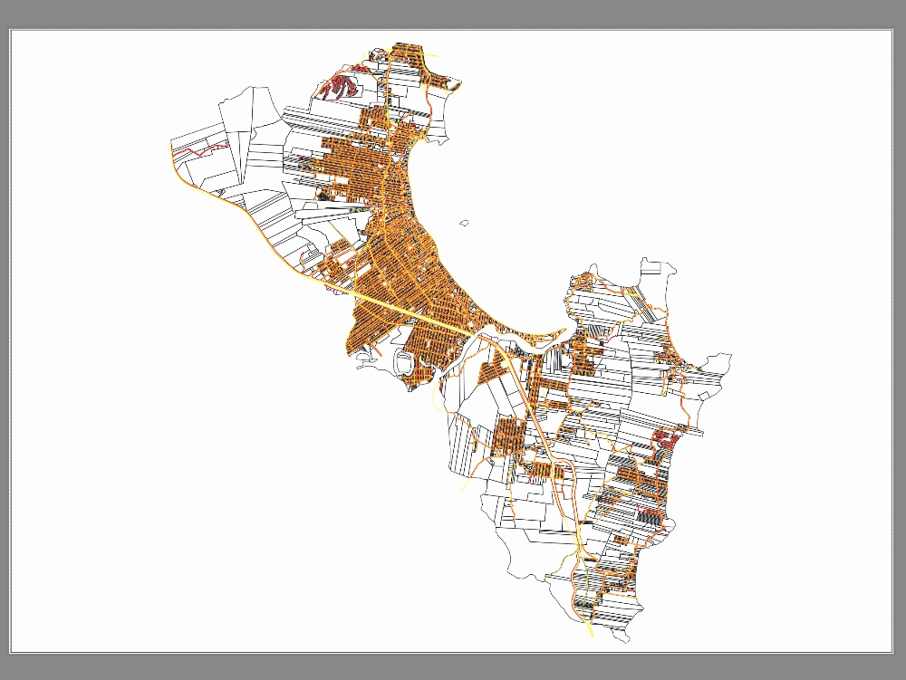 Mapa de Balneário Camboriú