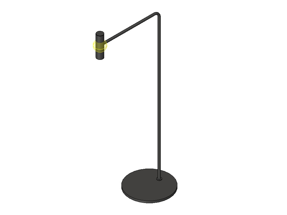 Minimalist floor lamp