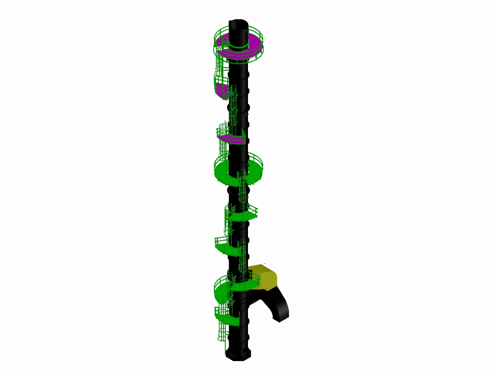 Torre com escada para gatos e plataformas