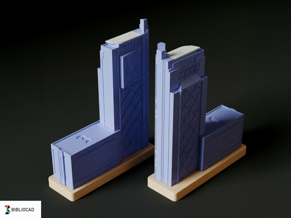 Edificio telefónica imprimible escala 1:1000