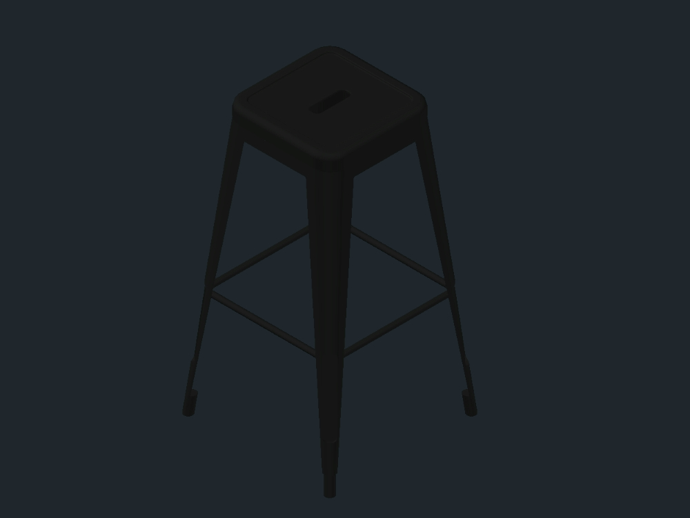 Taburete industrial