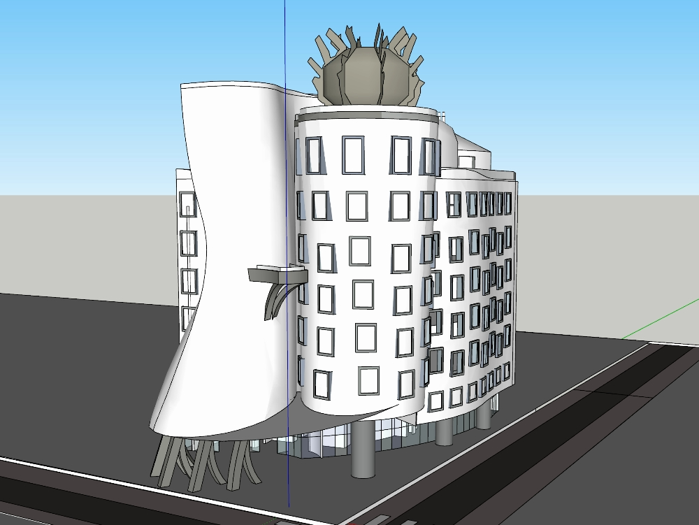 Das Tanzende Haus von Frank Gehry