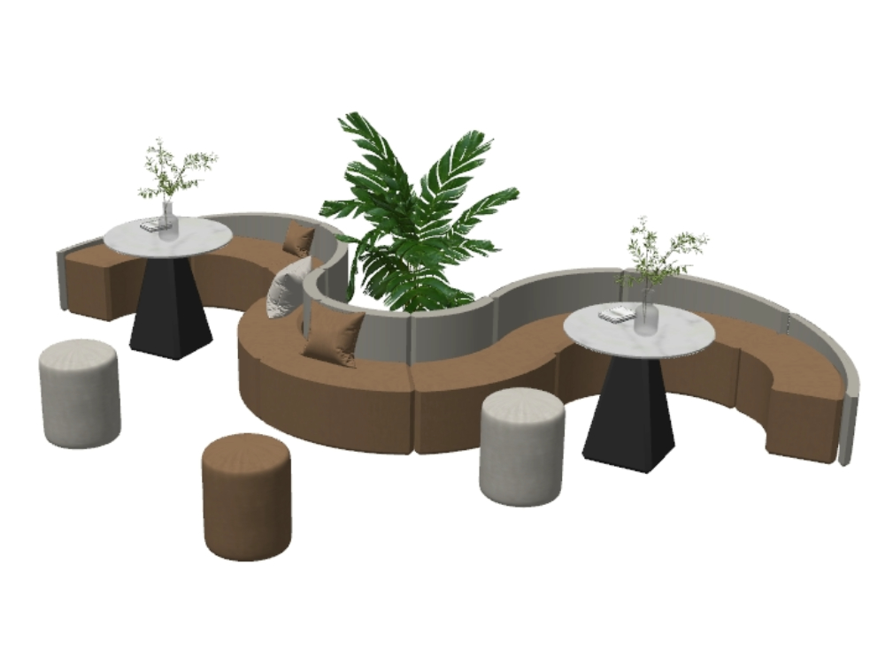 Mobiliario para restaurante y café