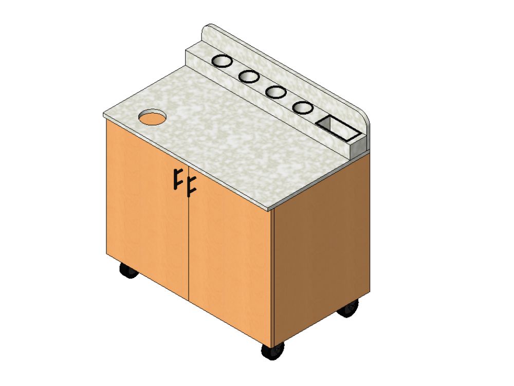 Estación móvil de café