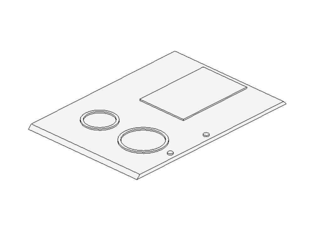 Cocina eléctrica empotrada