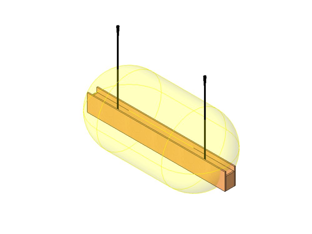 Luminaria colgante minimalista