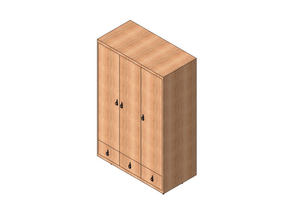 Armario de estilo nórdico