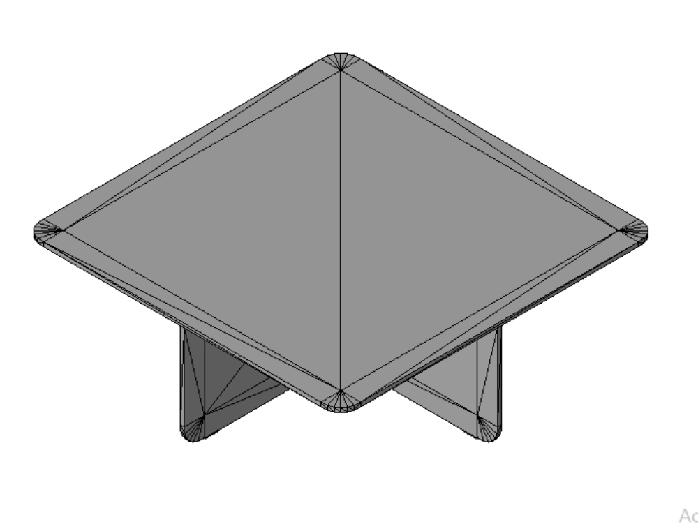 Mesinha de centro pequena