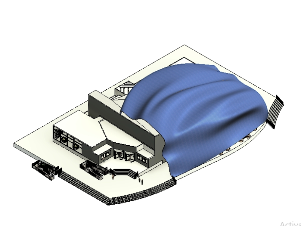 Minimalist auditorium 