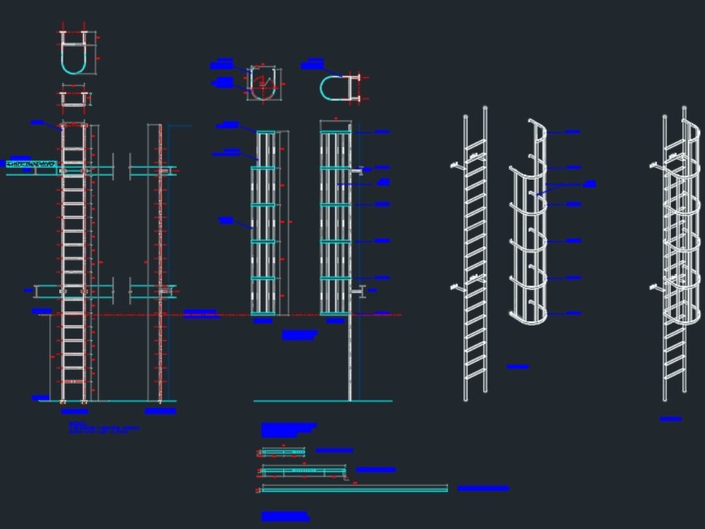 Escada para gatos e detalhes de segurança