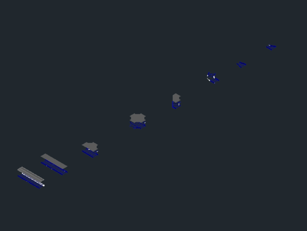 Steel ladder-type gutter