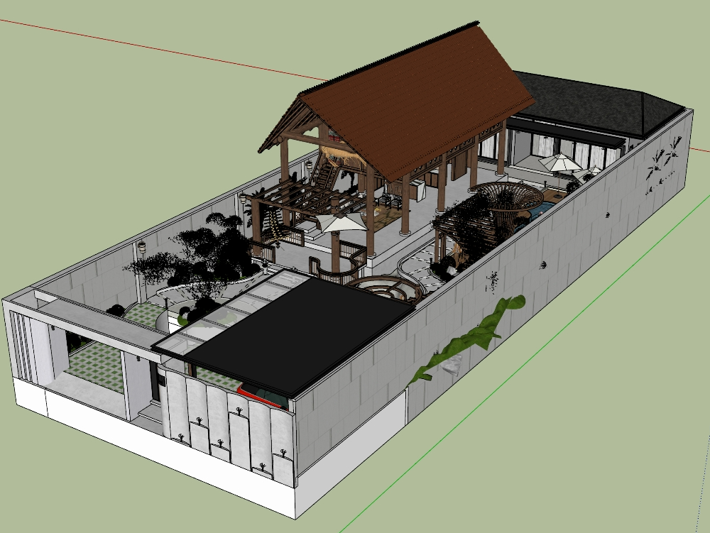 Villa exterior tropical