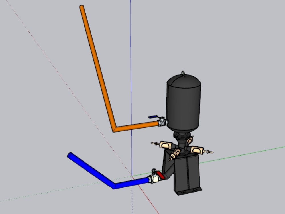 Bélier de pompe à eau