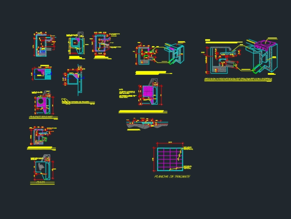 Regenwasserkanäle oder Auffangbecken
