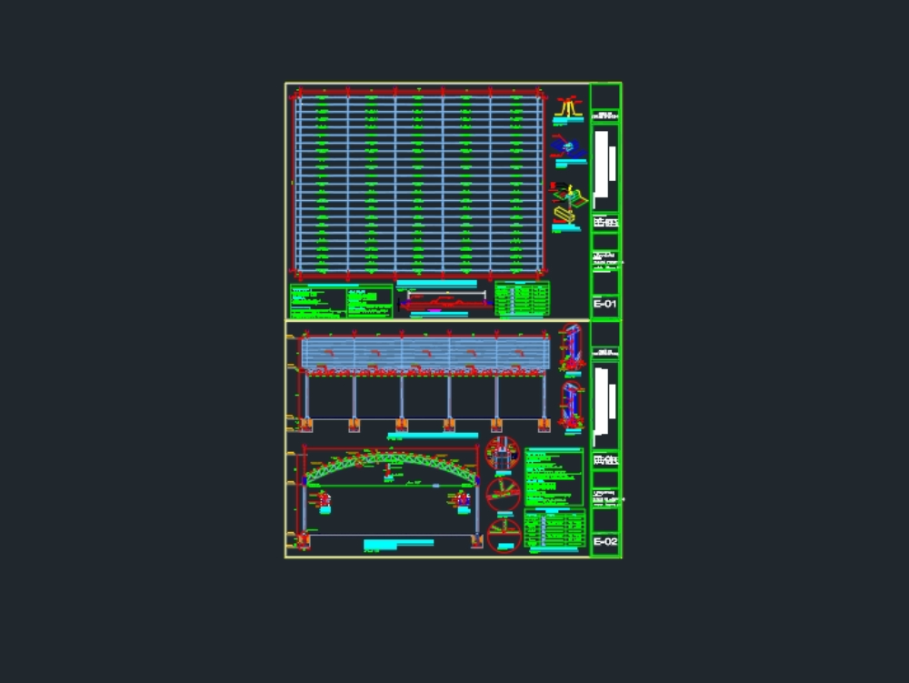 Metal roof structure 
