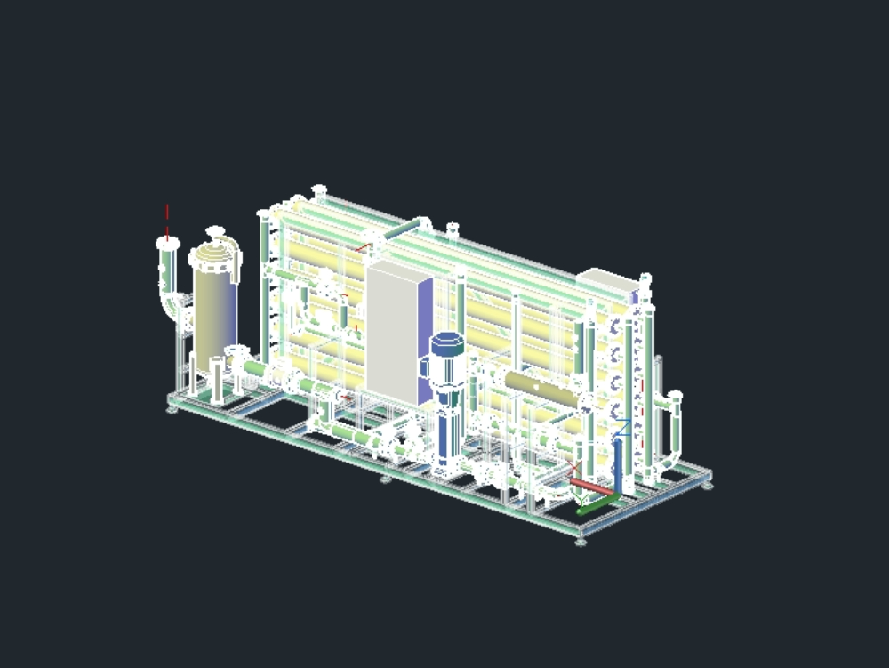 Reverse osmosis plant 