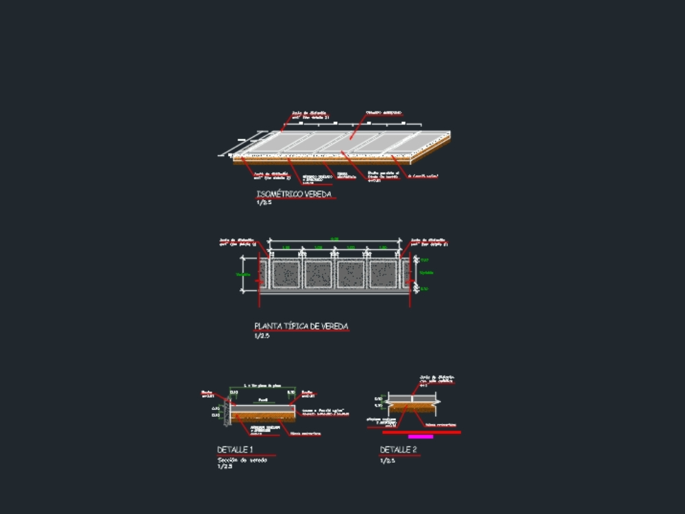Planung und Bau von Gehwegen 