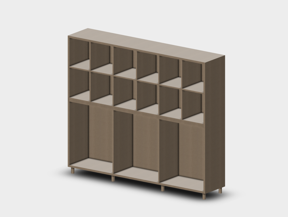 Clothing display unit in RFA | CAD download (561.6 KB) | Bibliocad