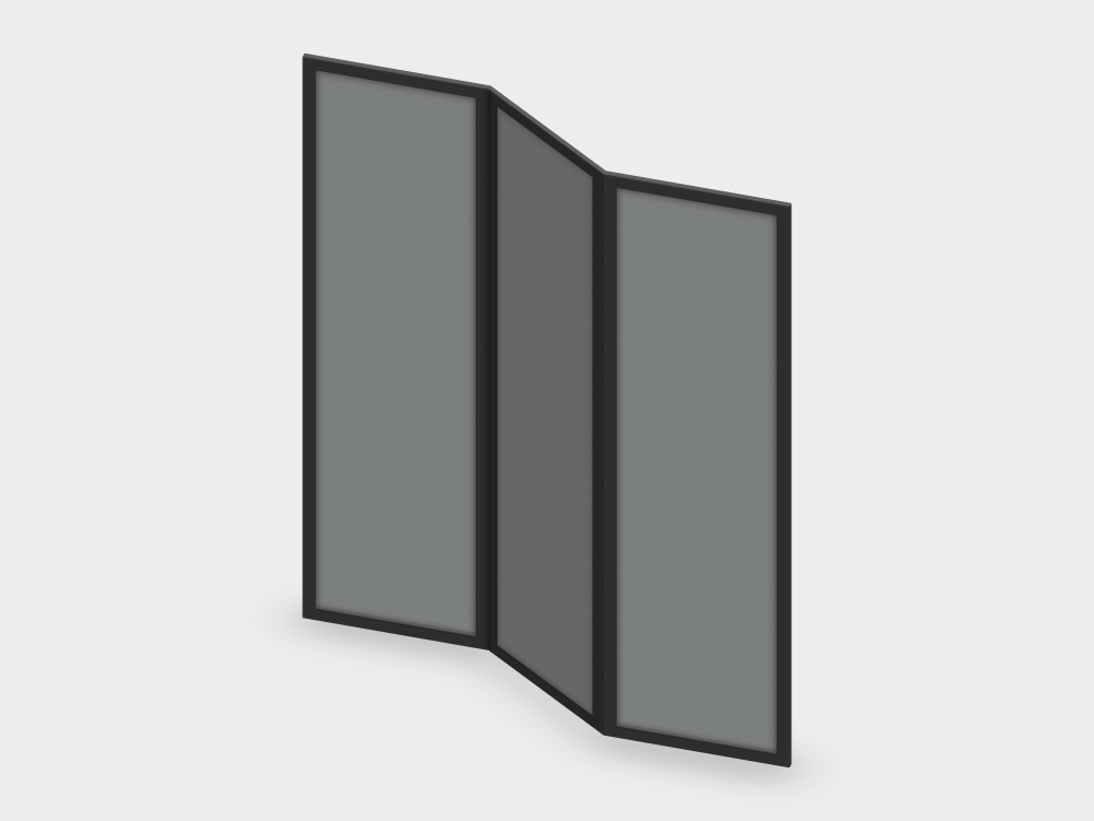 Japanese folding indoor room divider