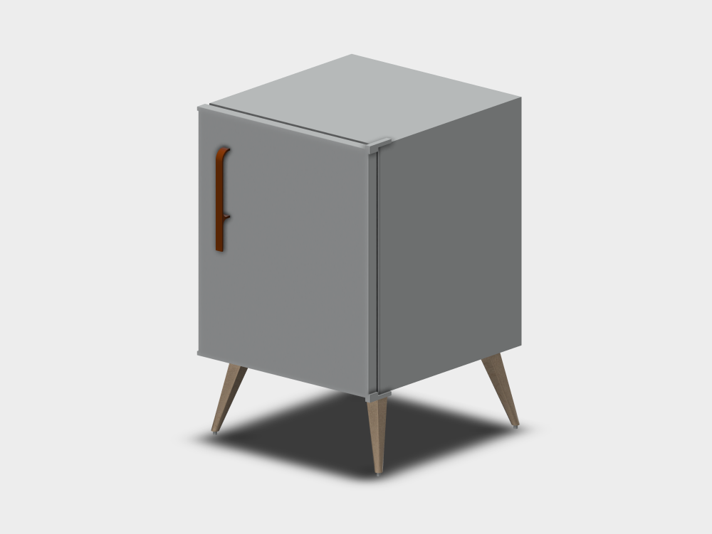 Compact indoor refrigerator