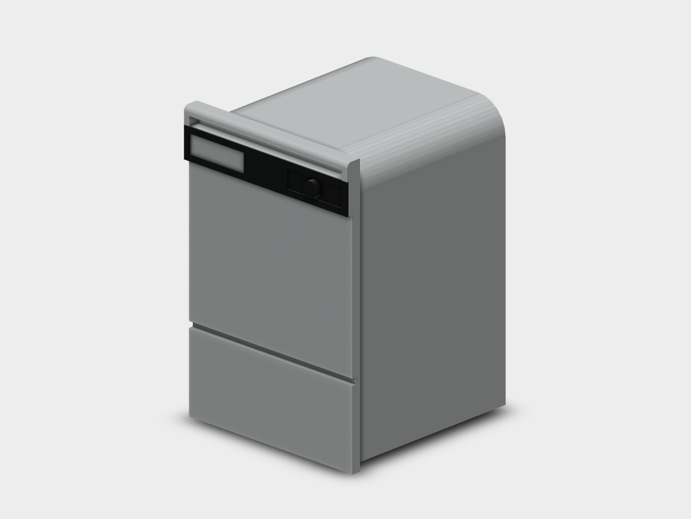 Built-in dishwasher for modern kitchens