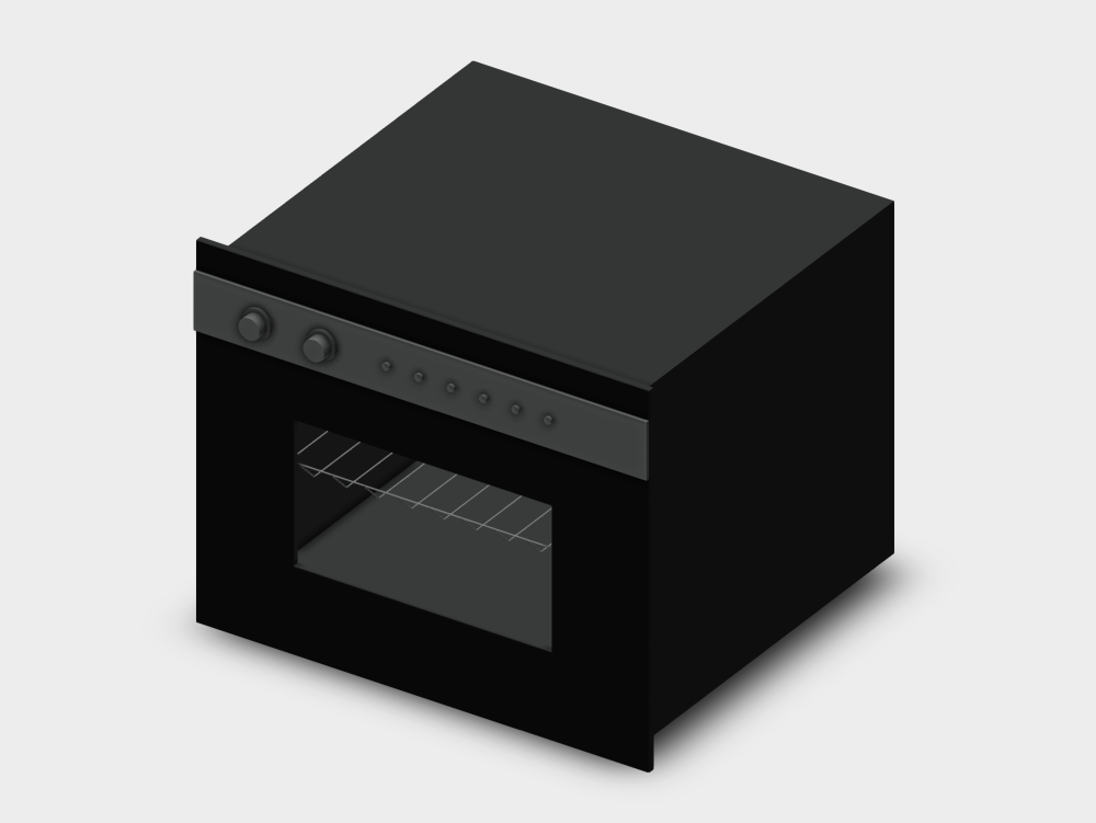 Built-in electric oven