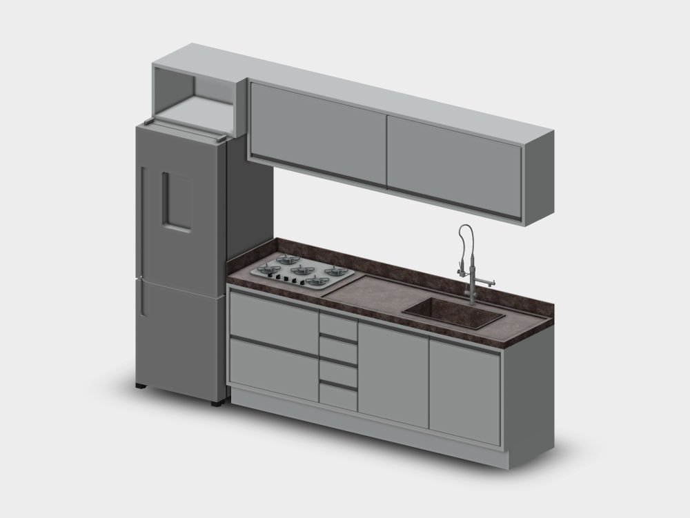 Equipped kitchenette